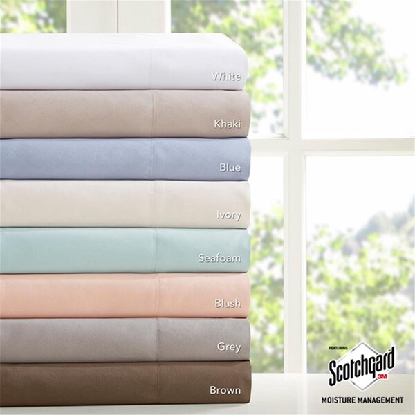 Madison Park Microcell Sheet Set, Khaki - California King MP20-1194 - main